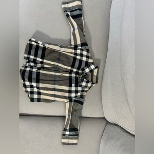 Burberry dress shirt for toddler 12 months